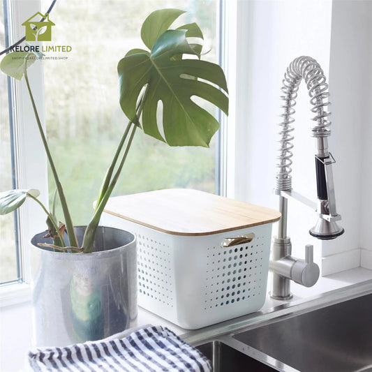 White Smartstore Basket - Deep
