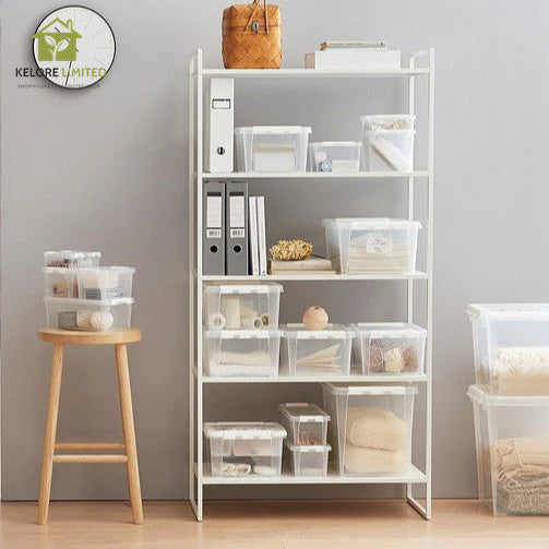 Smartstore 14L Clear Plastic Storage Box With Clip Lid