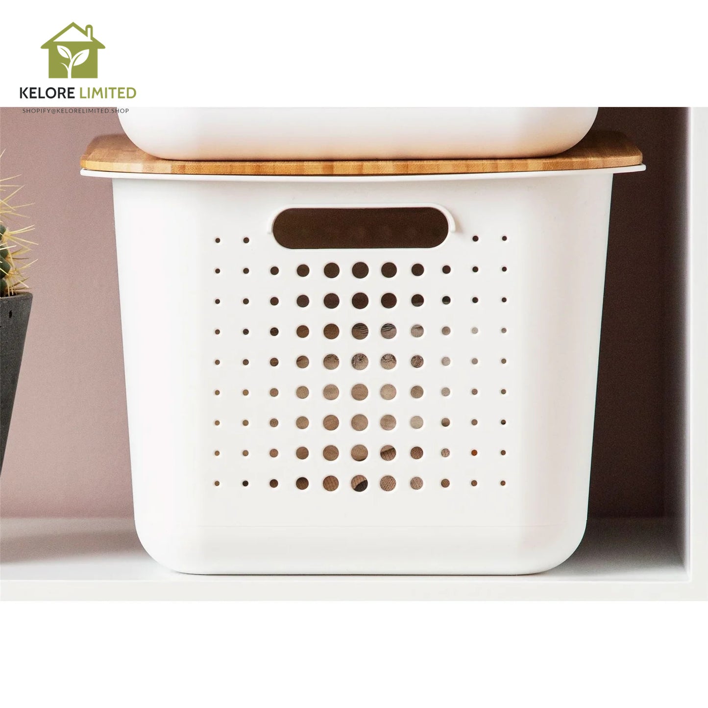 White Smartstore Basket - Deep