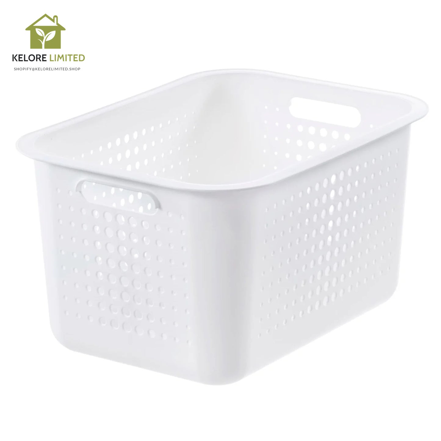 White Smartstore Basket - Deep